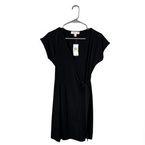 Michael Kors Black Crossover Dress